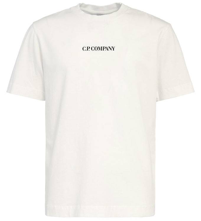 C.P. Company T-shirt - Gasväv White - C.P. Company - 14 år (164) - T-shirt
