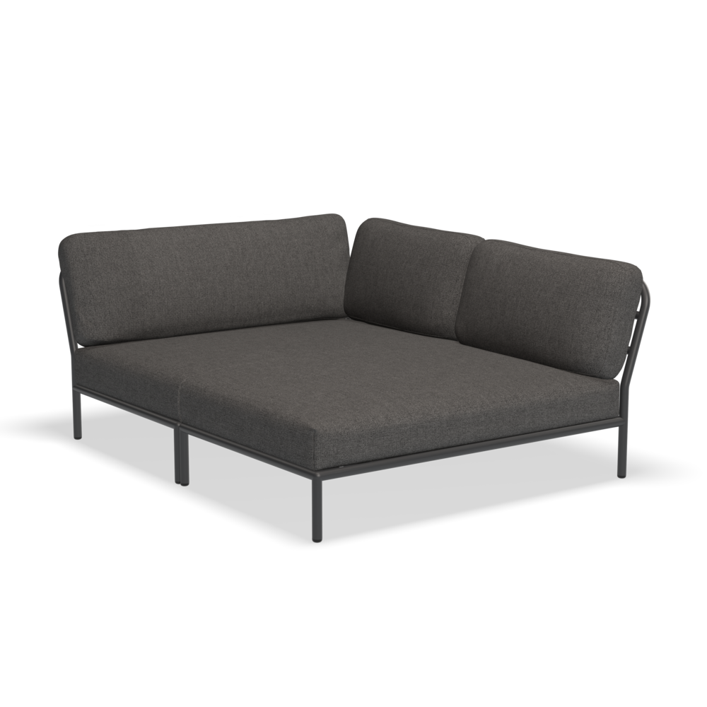 Houe - Level Cozy Corner / Right Corner Dark Grey