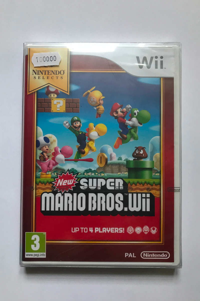New Super Mario Bros. Wii(Nintendo Selects)(Sealed)(Wii)
