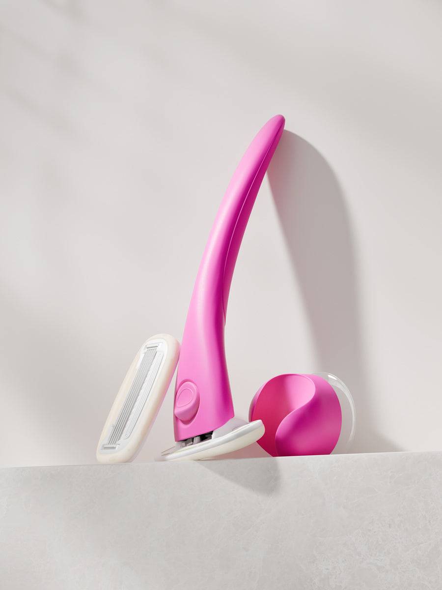 The Body Razor Starter Kit — Guava.