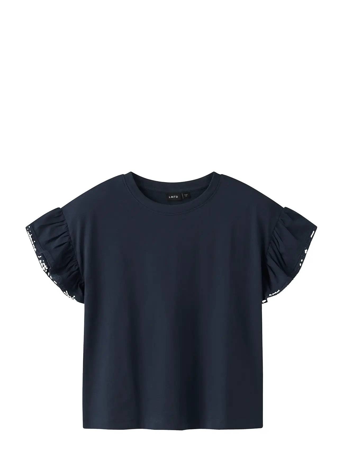 LMTD Nlffang Short Capsl. Top | Navy | 122-128