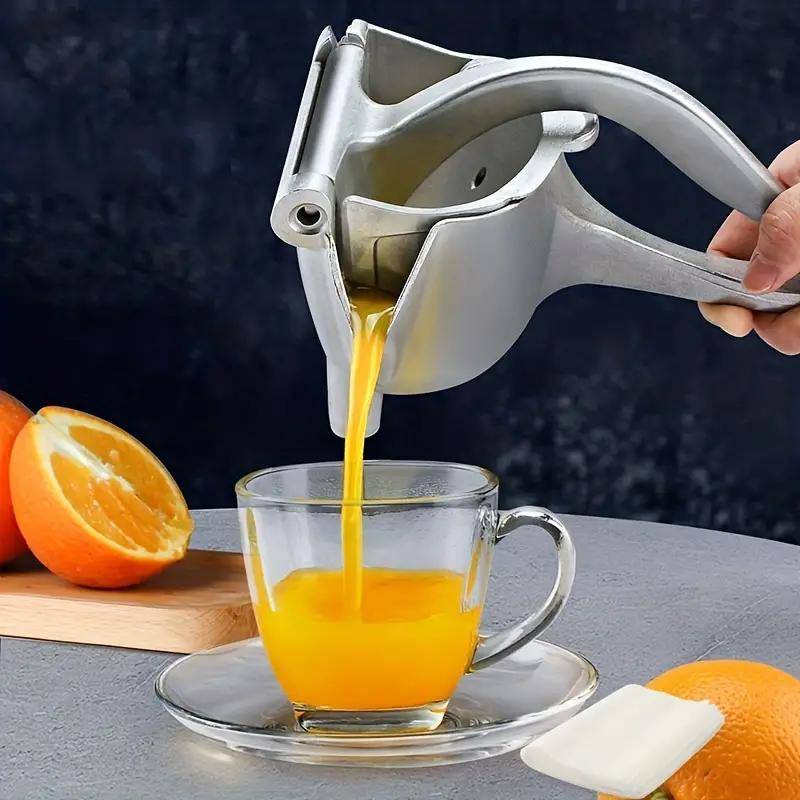 Ny kraftfull metalljuicepress - multifunktionellt handhållet citronfruktjuicepressverktyg