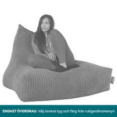 Soffa Lounge XXL Sittsäck ENDAST ÖVERDRAG - Ersättning/reservdelar - Fuskpäls Brun