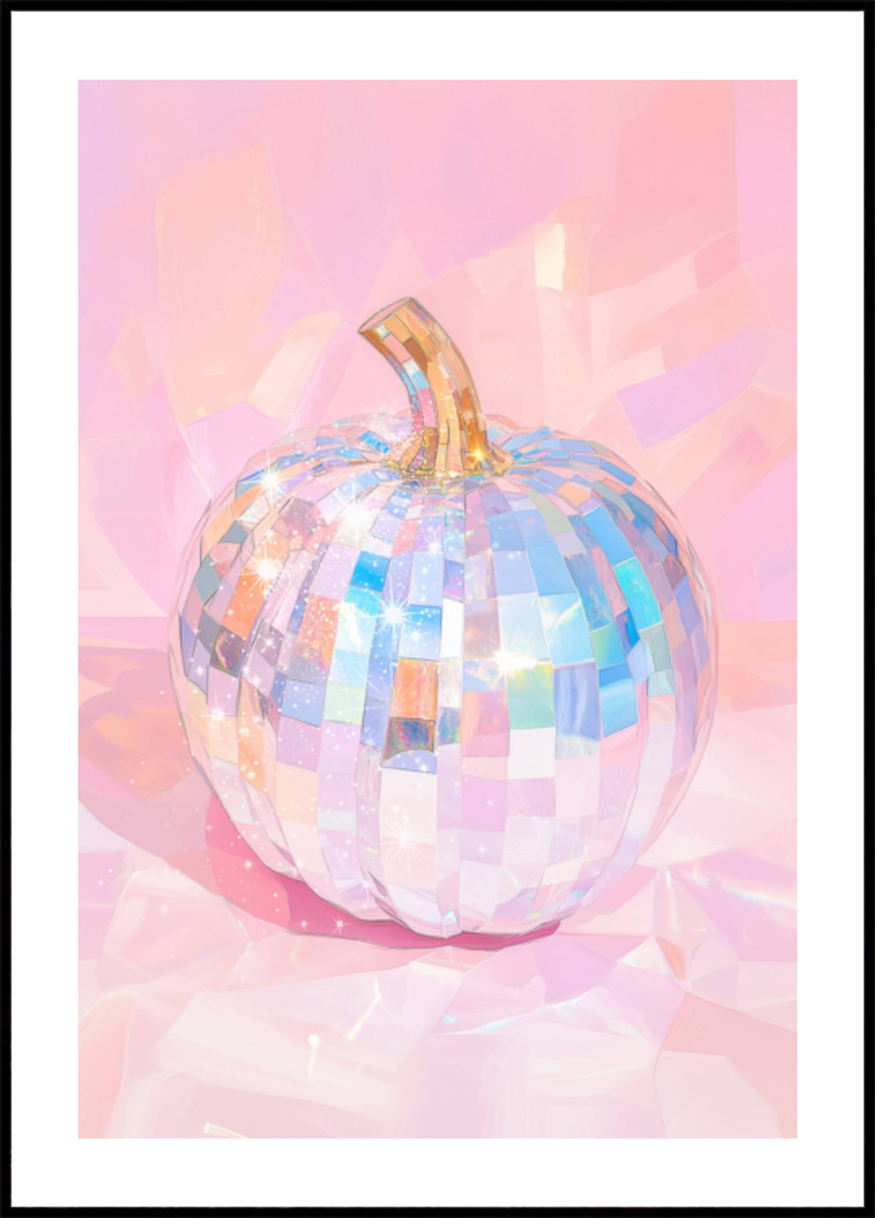 Iridescent Disco Pumpkin (50x70) - Plakater > Usorterede værker, BD