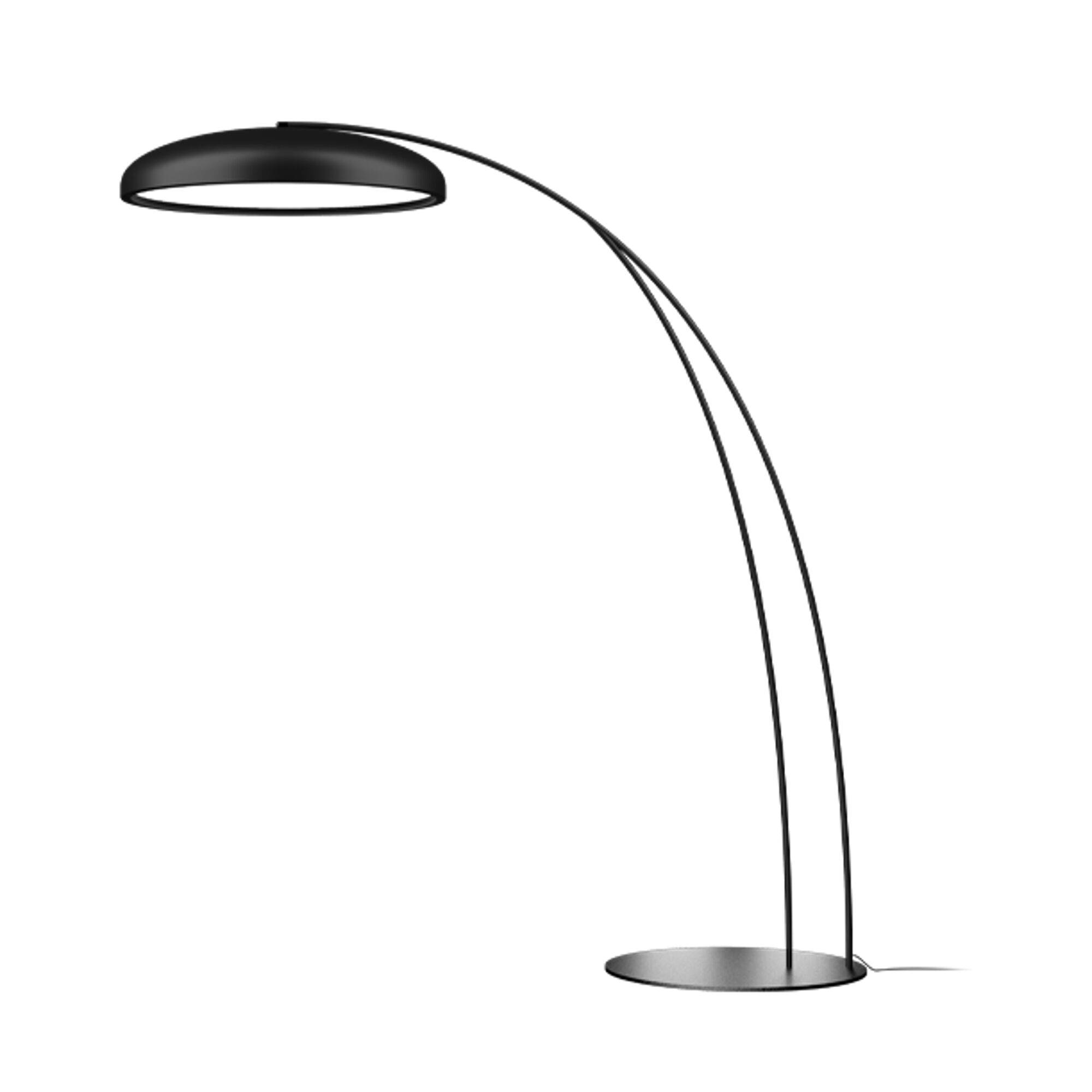 Intra Lighting Dawn F Gulvlampe Mat Sort