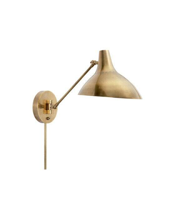 Charlton Wall Light Antique Brass