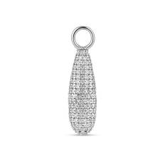 Sif Jakobs Jewellery, Tilbehør, Dame, Grå, ONE SIZE, Goccia Charm