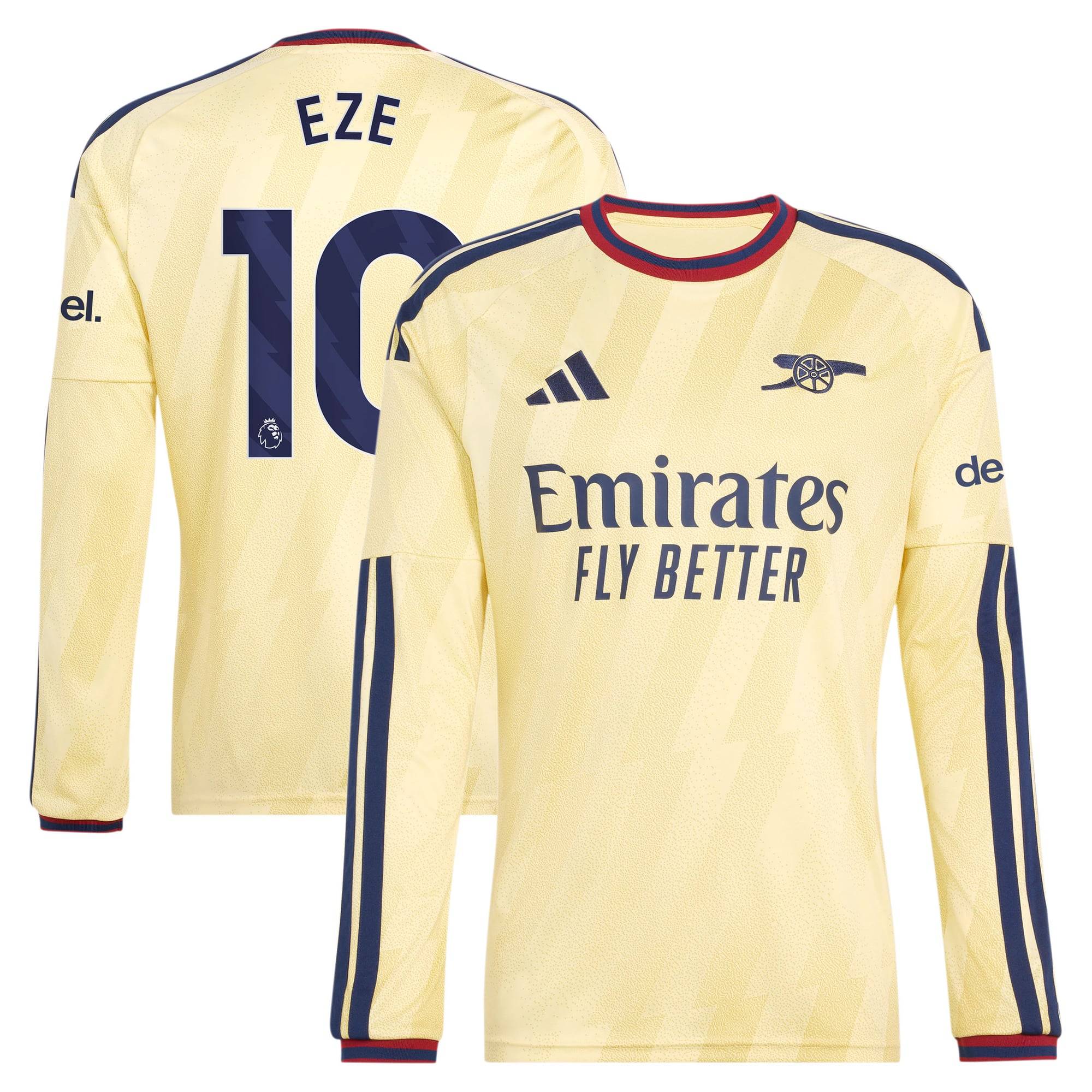 Arsenal adidas Third Shirt 2026-27 - Long Sleeve with Ødegaard 8 printing
