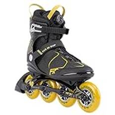 K2 Skates herr inline Skates F.I.T. 90 BOA, grå – mustard, 30G0815.1.1.065