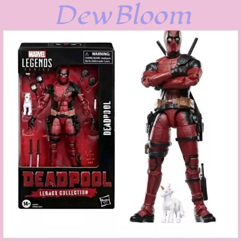 Deadpool Actionfigur Med Rörliga Leder Och Filmexakt Wolverine-dräkt
