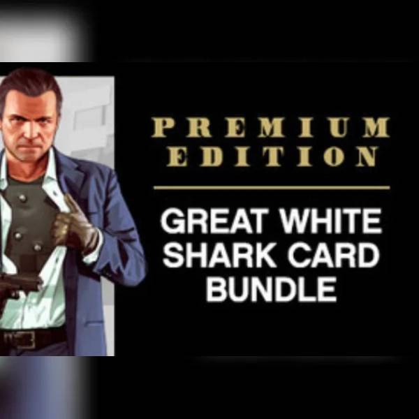 Grand Theft Auto V: Premium Online Edition and Great white Shark Card Bundle (PC) Steam Account - GLOBAL