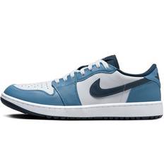 Nike Golf Shoes - Air Jordan 1 Low G - White - Aegean Storm 2024