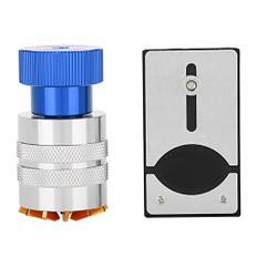 Watch Back Case Remover, Watch Crystal Remover och Inserter Crystal Lift Glass Remover Inserter Monteringsverktyg med Bas, Armbandsursöppnare Bakre Skalskydd Demontering Reparationsverktyg(blå)