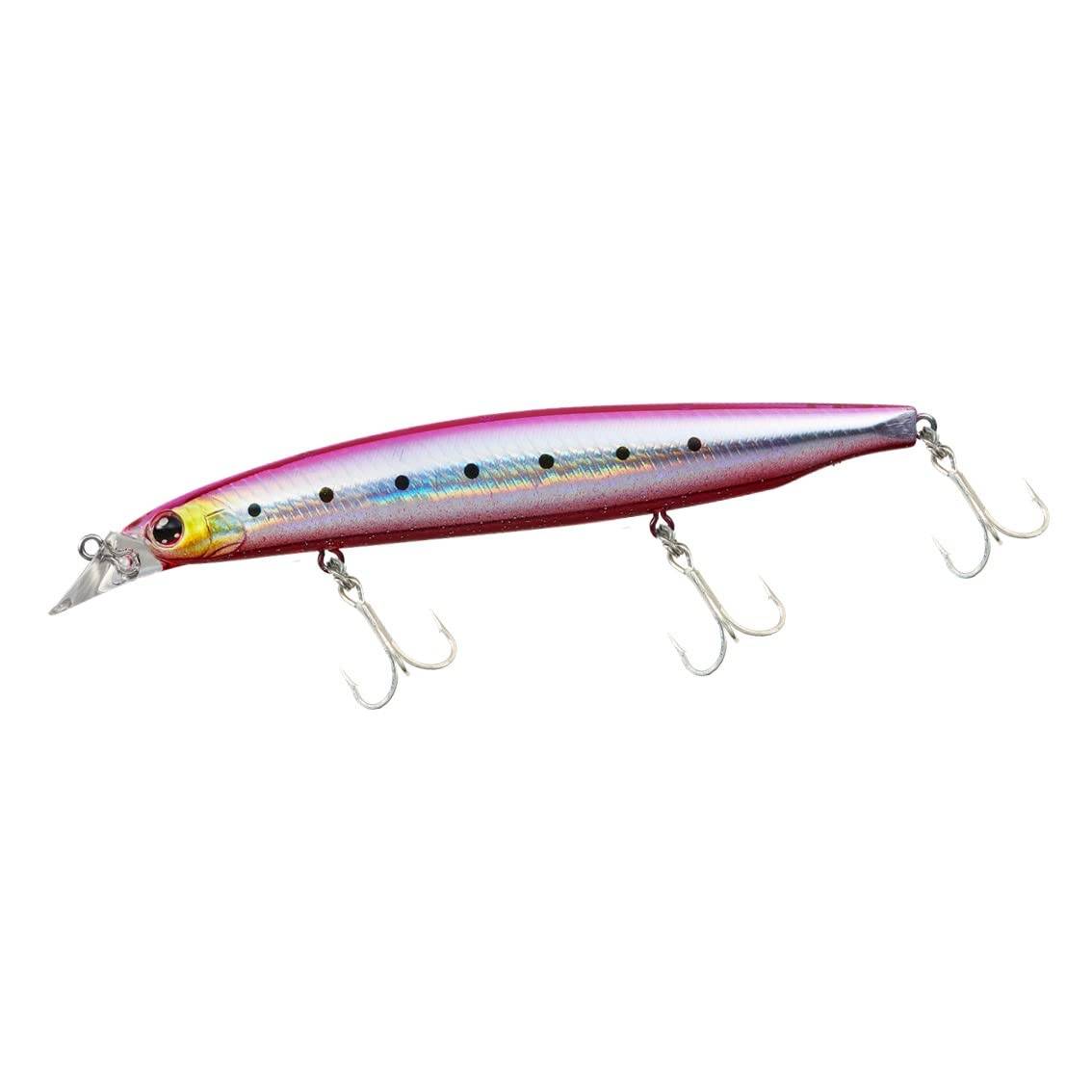 Daiwa Sea Bass Minnow Shoreline Shiner Z Vertis R 125F Adel Flounder Pink Sardine