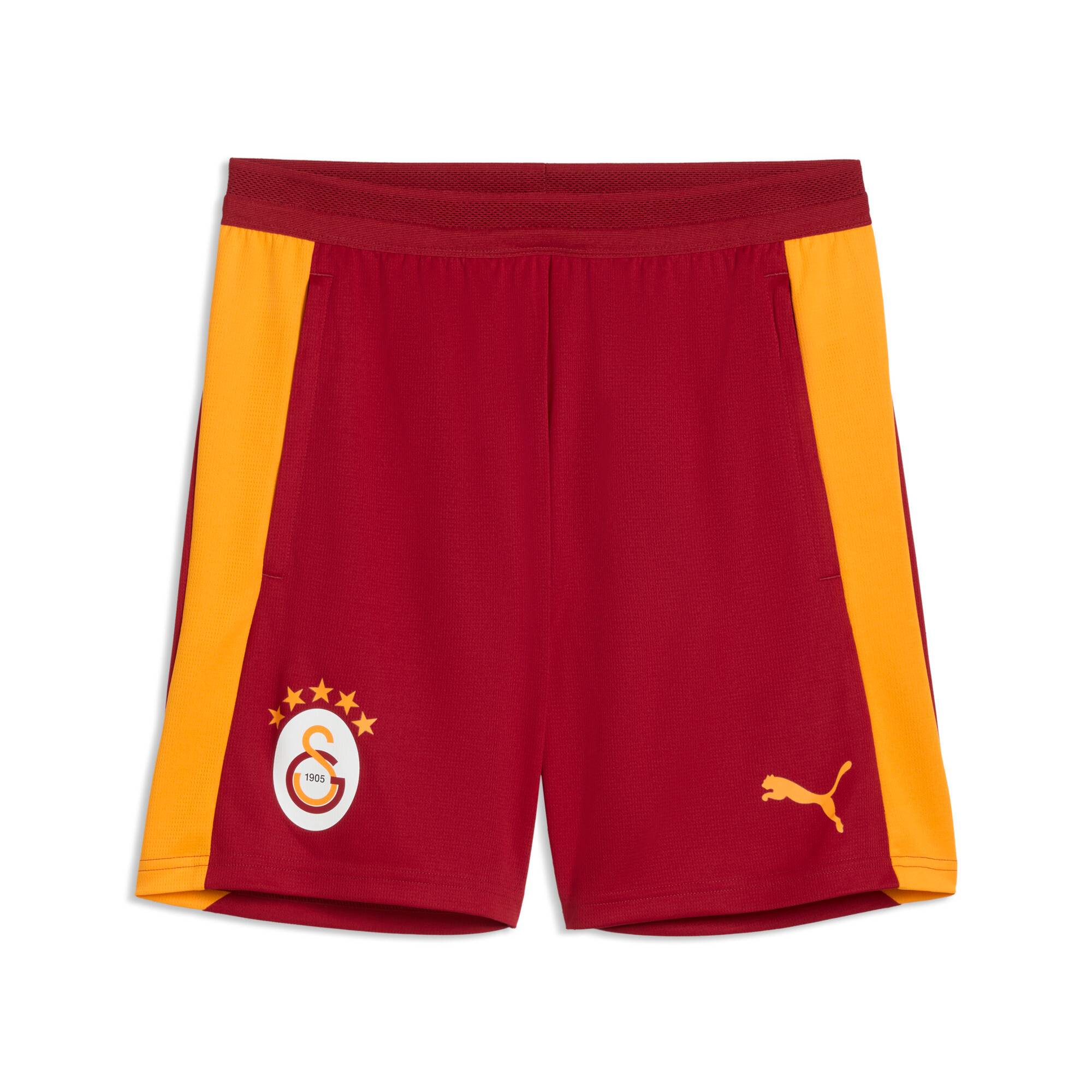 PUMA Galatasaray S.K. Slim Training Shorts Men, Sports, Dark Cherry/Summer Sunset, 3XL