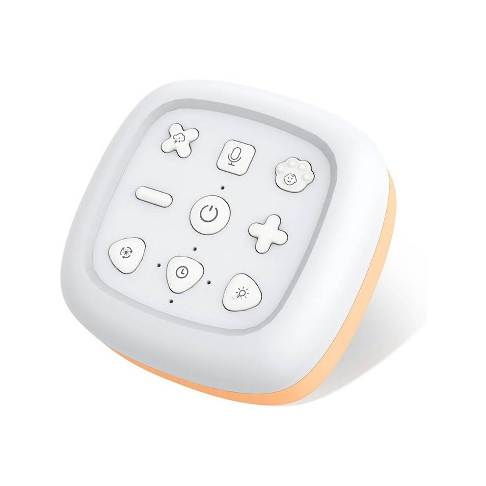 Wireless White Noise Machine Sound Machine 30 Sounds Sleeping Aid ,7 Colour Baby Night Light with 3min Recording