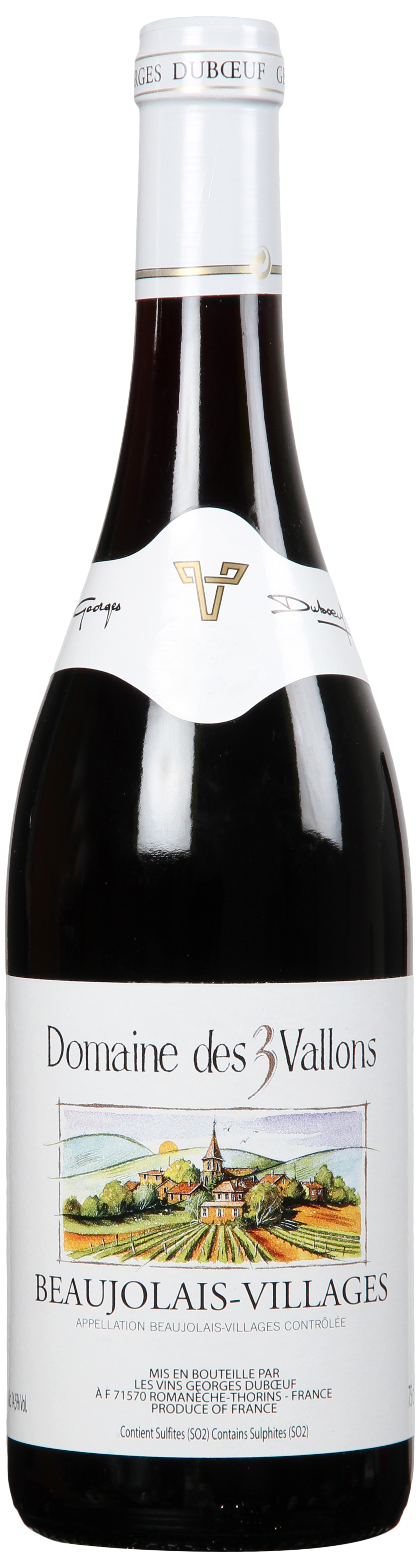 Les Vins Georges Duboeuf, 2025 Beaujolais Villages Domaine Trois Vallons