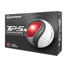 TAYLOR MADE TMJ24 TP5x JPN 12 Pieces Teepee Five X Golf Ball 2024 Model White