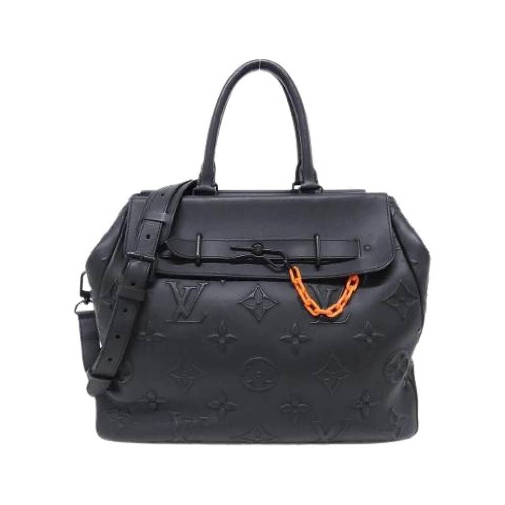 Louis Vuitton Vintage - Pre-owned Steamer Tote Monogram Seal Calf Bag Vintage - Dam - ONE Size - Läder