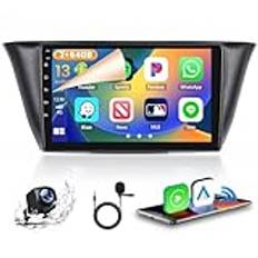 2+64GB Android 13 Car Radio For Iveco Daily VI 2014-2021 Radio Carplay Android Auto Wireless Hikity Post Radio Car Touch Screen 9" Bluetooth Stereo WiFi FM RDS USB+Rear View Camera