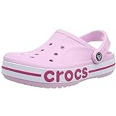 Crocs Unisex Adult Bayaband Clog, Ballerina Pink/Candy Pink, 43/44 EU