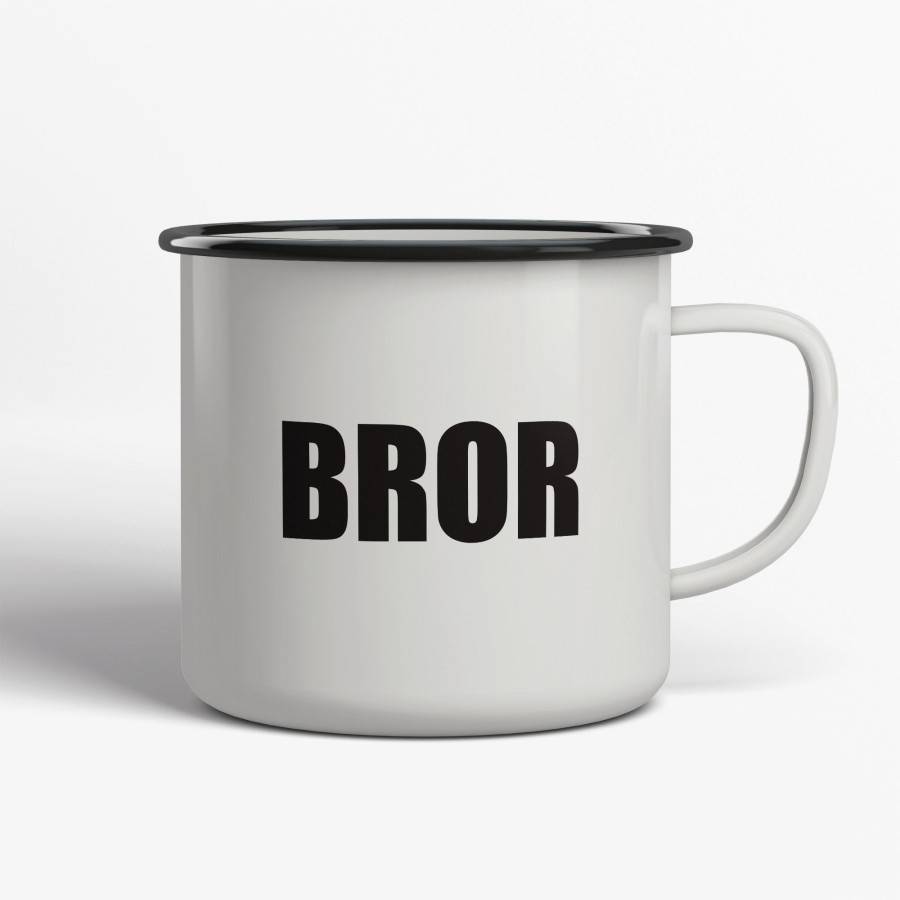 BROR Emaljmugg