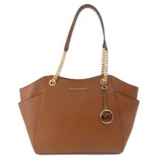Michael Kors Pre-owned, Pre-owned, Dame, Brun, ONE SIZE, Tyl, Pre-owned Plast totes
