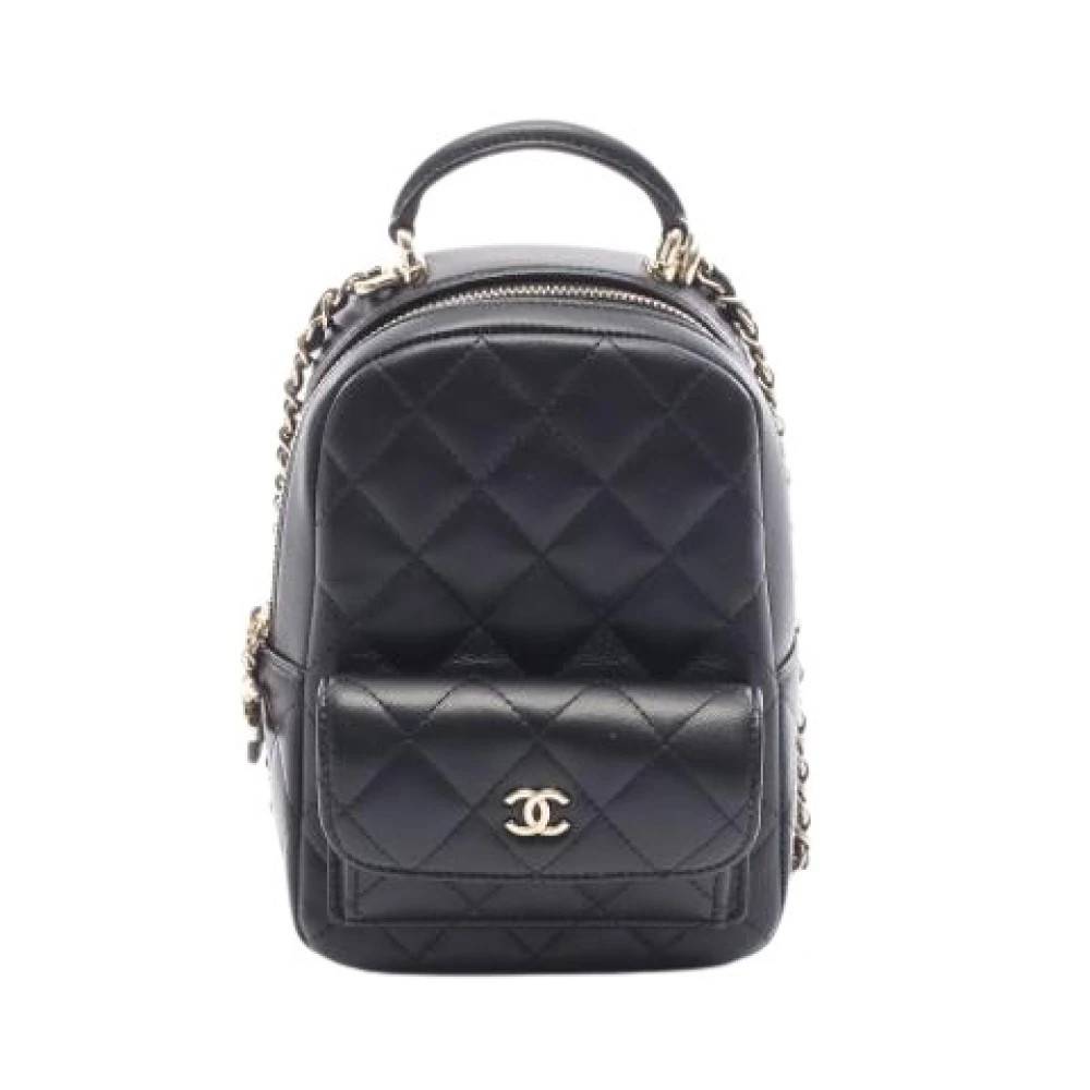 Chanel Vintage - Pre-owned Vintage Ryggsäck Vintage - Dam - ONE Size - Läder