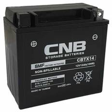 12V YTX14-BS MC-batteri 12Ah 150 x 87 x 145 mm