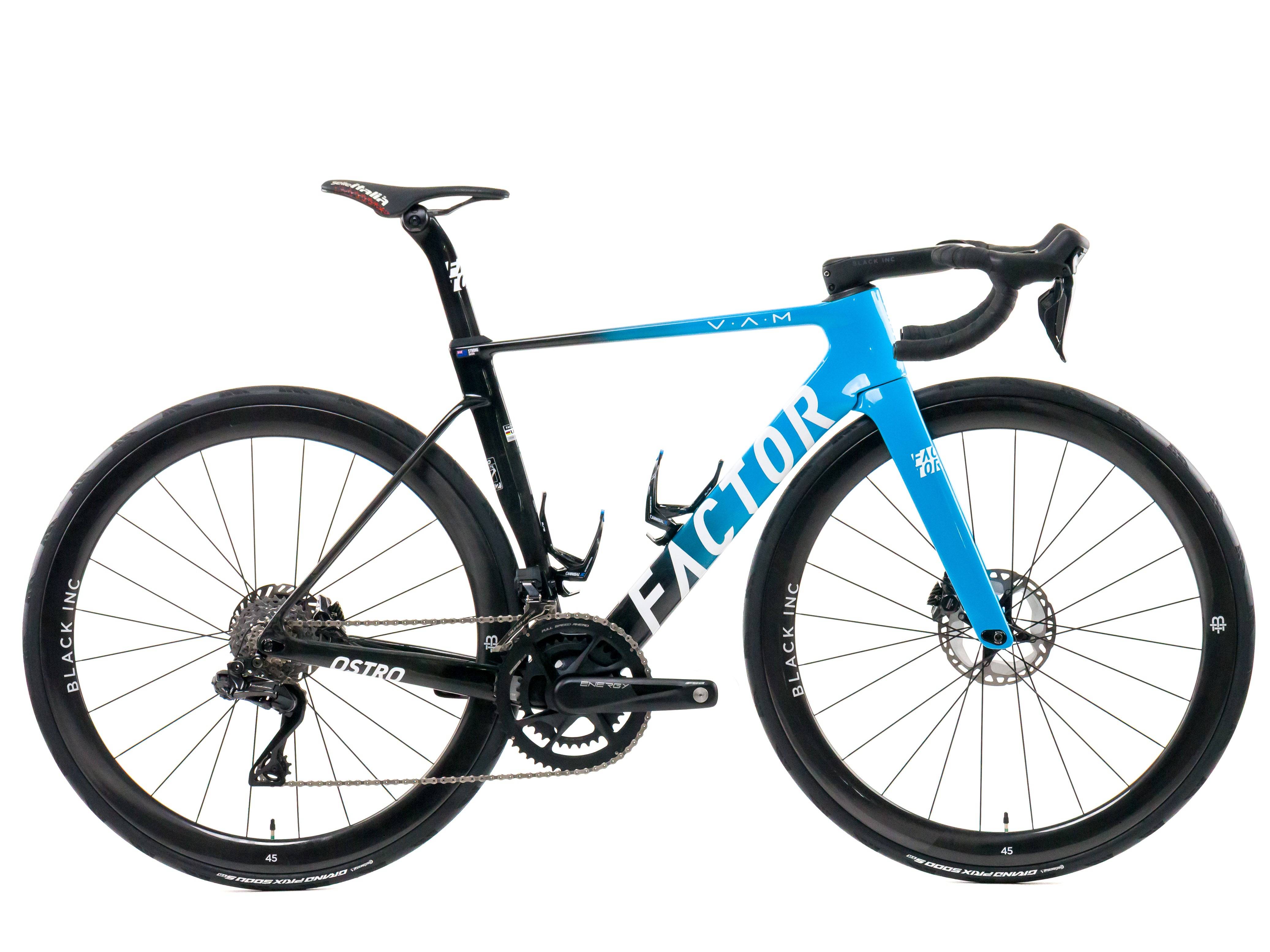Factor Ostro VAM 2.0 2024 Team Premier Tech C. Strong 3 size 52 Shimano Dura-Ace Di2 2x12sp - 002 / 52 / azure-black