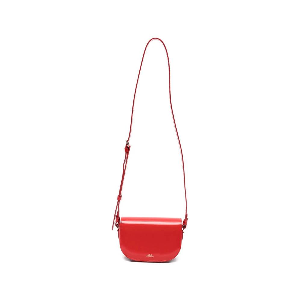 A.P.C. Crossbody Taske - Tasker - Dame - Rød - ONE SIZE - Uld