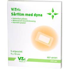 ViTri Sårfilm med dyna 9 x 10 cm