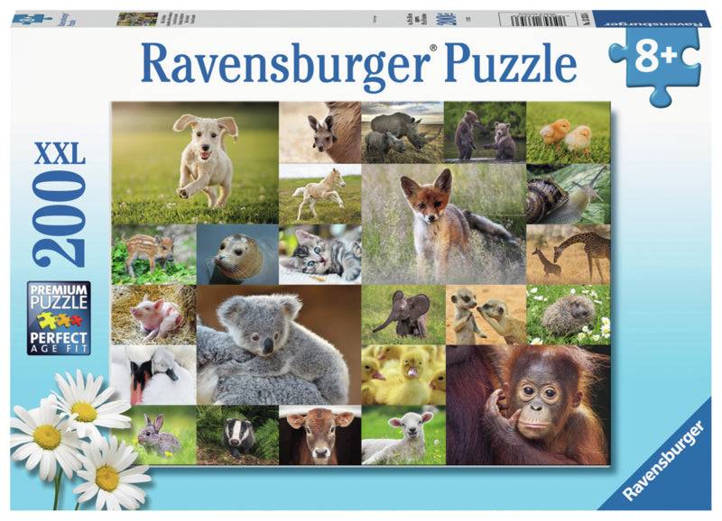 Ravensburger pussel - Animal Babies 200 bitar Default Title