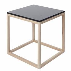 Kristina Dam The Cube Bord Small - Sort Marmor/Eg