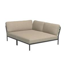 HOUE LEVEL Cozy Corner Modul Lounge soffa ( Grey ) - Höger Papyrus