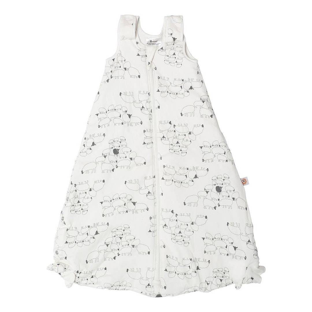Ergobaby On The Move 1.0 TOG 18-36 m Sovpåse Sheep On The Move Sleep Bag Sheep 18-36m (TOG 1.0) Vit One Size Pojkar, Flickor