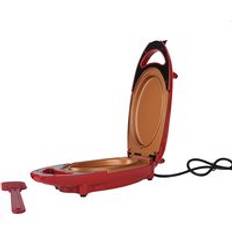 110v/220v non-stick elektrisk crepe maker pizza pannkaka bakpanna grillpanna kinesisk vårrulle paj stekning stek spis - Oss
