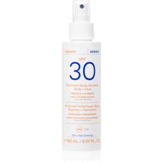 Korres Yoghurt Solcreme lotion på spray SPF 30 150 ml