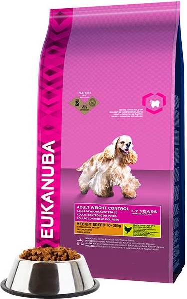 Eukanuba Dog Adult Weight Control Small/Medium 15 kg