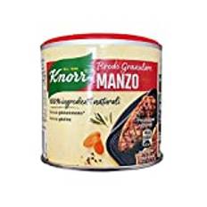 3x Knorr Brodo Granulare Manzo nötkött granulerad buljong 100% naturliga ingredienser 135g glutenfri 100% italiensk buljong