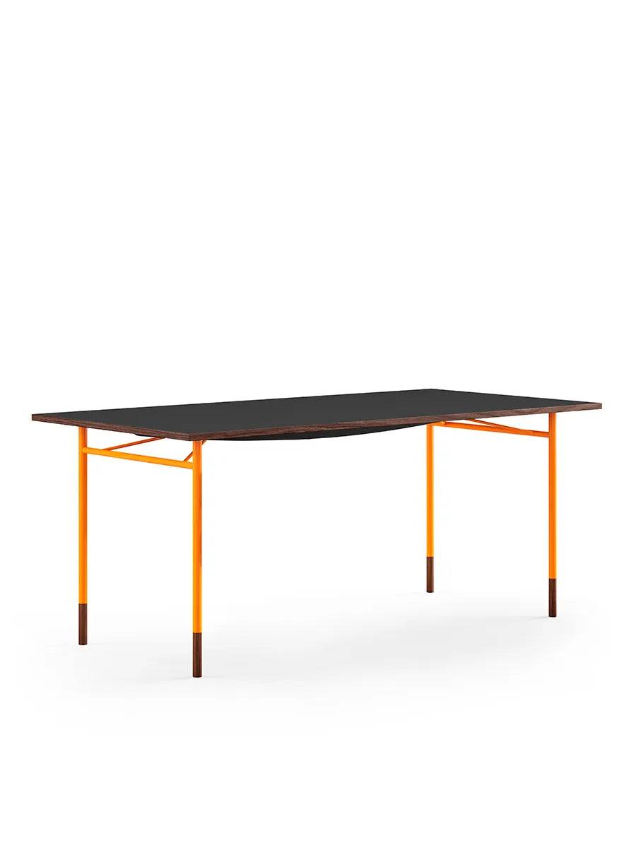 Nyhavn Skrivebord u. Skuffekassette af Finn Juhl Teak / Sort / L: 170 cm - Jacobsen Plus