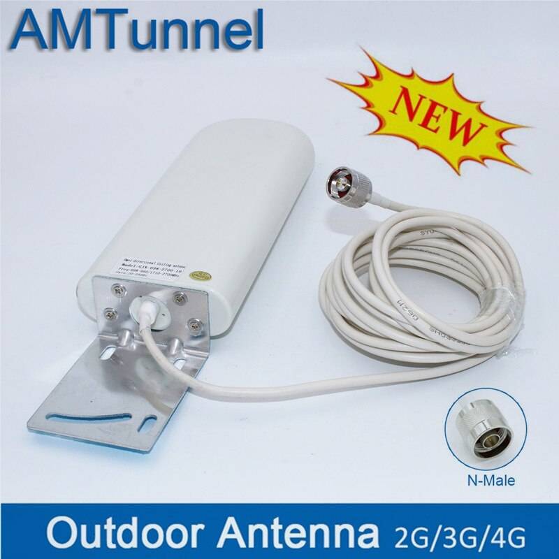 4g-antennen 3g 4g utomhus antene 4g modem antenn gsm antenne 20 ~ 25 dbi extern antenn för mobil signal booster router modem - 5m n hane