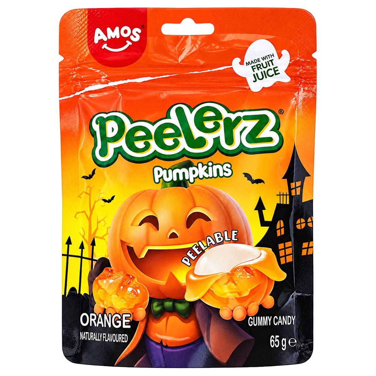 Peelerz Gelégodis Pumpa Apelsin (65 g)