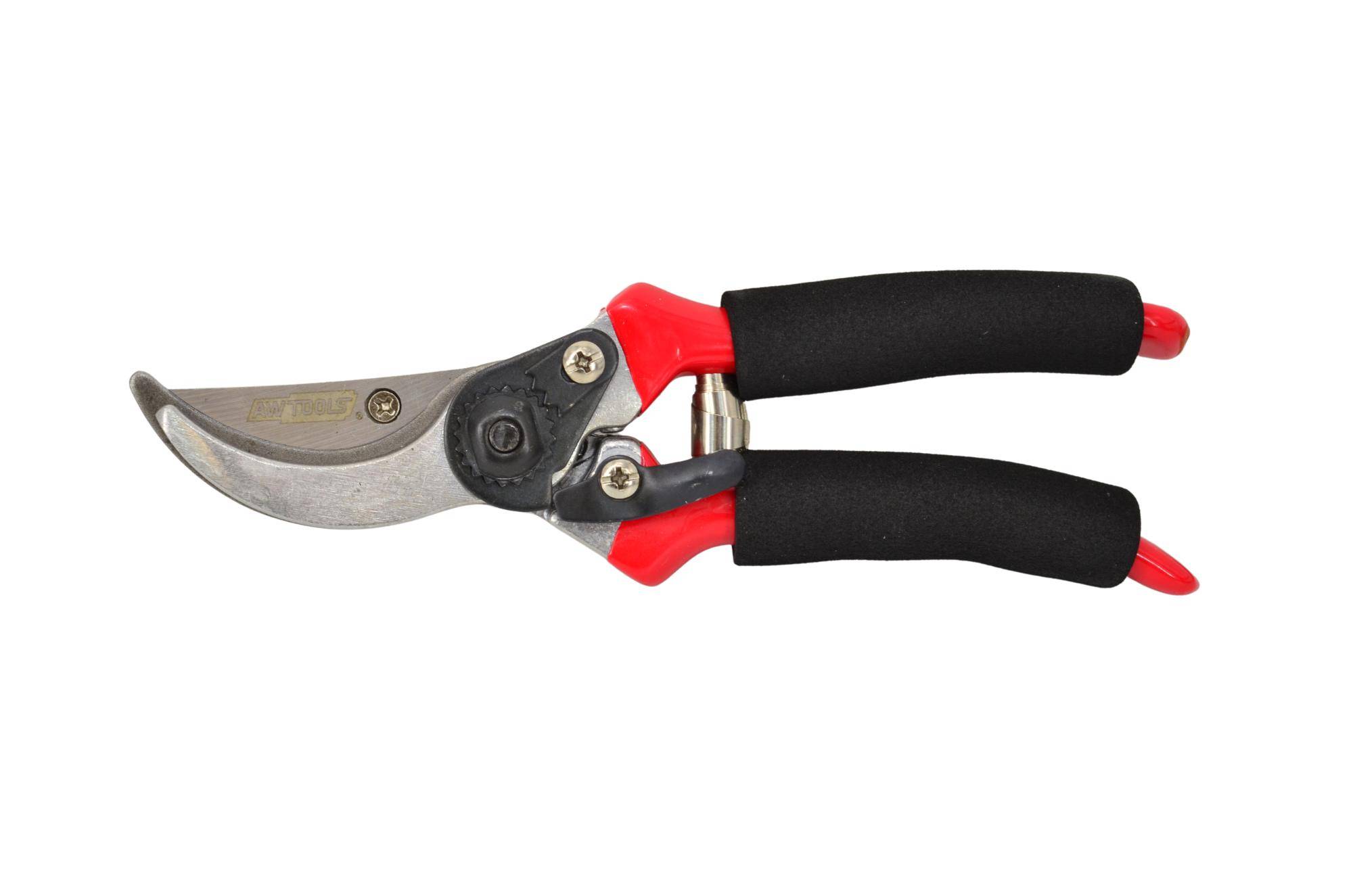 Awtools Trädgårdssax 200 mm 12 mm / Mjukt Handtag