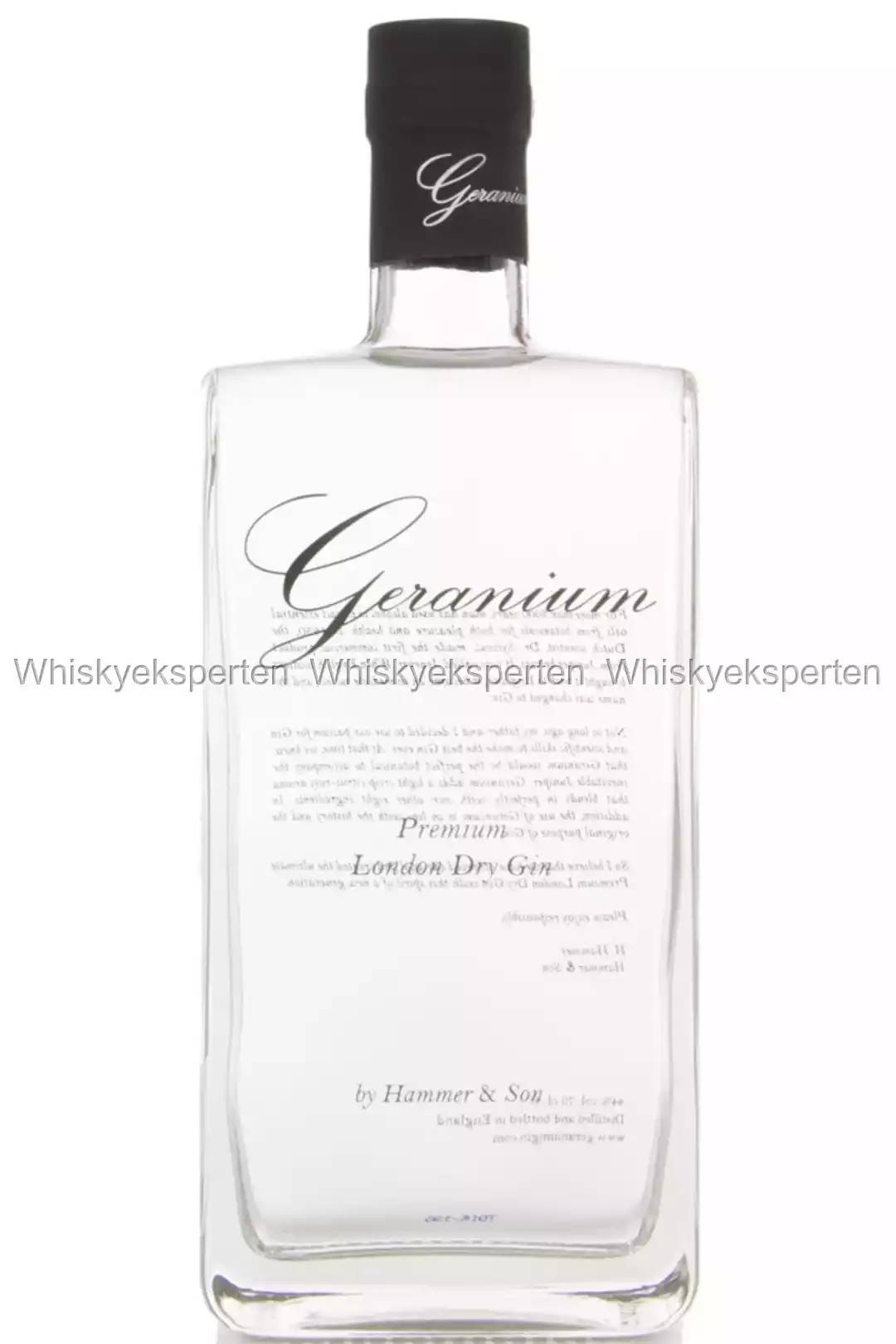 Geranium London Dry Gin 70 cl, 44%