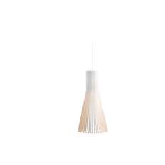 Secto Design - Secto 4200 pendel - Ø30 cm - Sort lamineret - sort ledning & baldakin