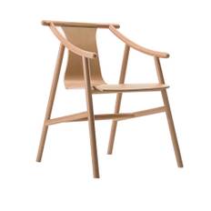 Gebruder Thonet Vienna - Magistretti Armchair, Wengé B04, Stained Beech Plywood Shell - Matstolar - Vico Magistretti - Träfärgad - Trä