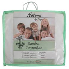 Bambus sommerdyne 140x220 cm - Dyne med bambus - Nature By Borg bambusdyne