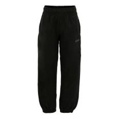 Molo, Børn, Dame, Sort, 116 CM, Bomuld, Sort Bomuldsfleece Sporty Bukser