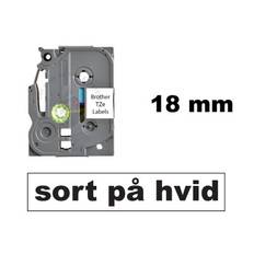 Kompatibel TZe-251 24mm x 8m sort på hvid P-Touch lamineret tape